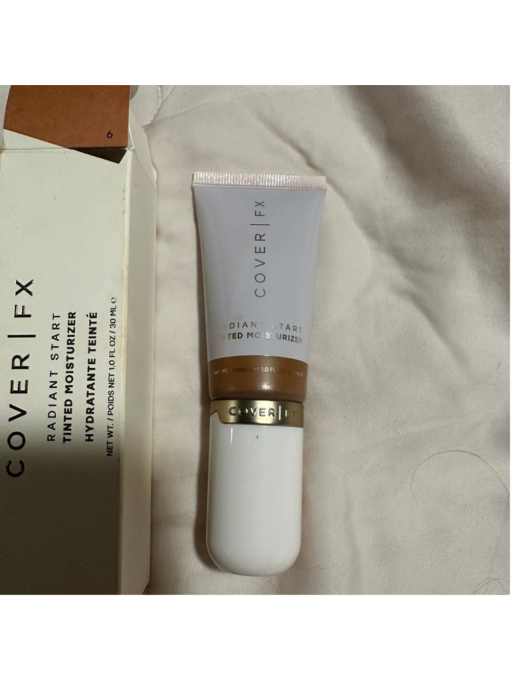 Cover FX Shade 6 Radiant Start Tinted Moisturizer 1 fl oz